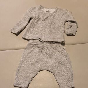 Honest Baby Newborn 2 Piece Snap Button